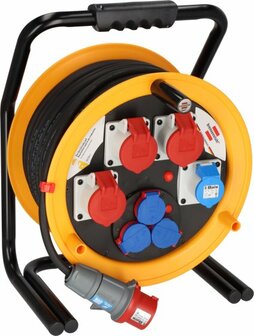 Professional Enrollacables Brobusta CEE 4 IP44 para la industria o construccion 40m H07RN-F 5G2,5