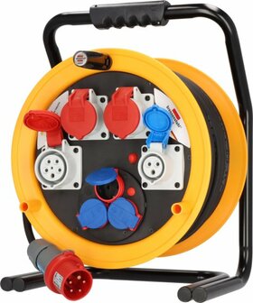Professional Enrollacables Brobusta CEE 4 IP44 para la industria o construccion 40m H07RN-F 5G2,5