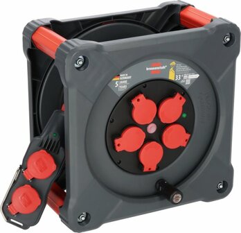 Professional Enrollacable de obra con Powerblock KC 3200 5 IP44, 33+5m H07RN-F 3G2.5
