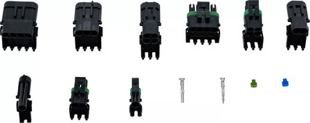 Surtido de conectores impermeables 232 piezas