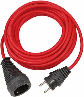 Cable de plastico 10m rojo H05VV-F 3G1,5