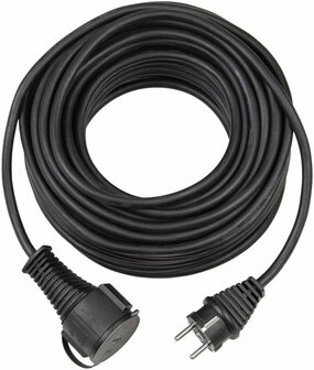 Cables extensibles IP44 10m negro AT-N05V3V3-F 3G1,5