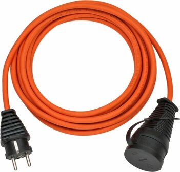 Cable de extension IP44 5m AT-N05V3V3-F 3G1,5 naranja