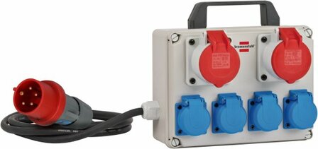 Distribuidor de corriente compacto BKV 2 4 T IP44