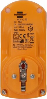 Adaptador proteccion de personas BDI-A 2 30 IP54