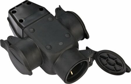 Acoplamiento de goma triple IP44