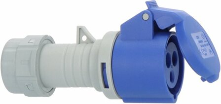 Acoplamiento CEE 230V 16A IP44