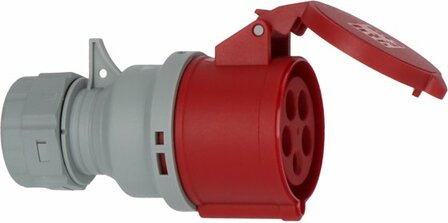 Acoplamiento CEE 400 V 32A IP44