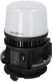 Professional Multi Battery LED foco de construccion hibrido de 360&deg; 12050 MH, 12000lm, IP54