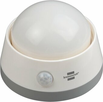 Bateria de LED de luz nocturna NLB 02 BS con detector infrarrojo de movimientos e interruptor-pulsador 2 LED 60lm 3x AA (incluida)