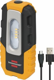 Lampara portatil a bateria con 4 LEDs HL DA 40 MH 200lm