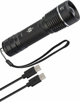 linterna LED recargable de enfoque TL 1201 AF, 1200lm, IP67