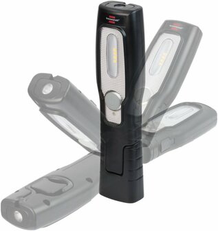 Lampara portatil con bateria y LEDs HL 201 A 250+70lm