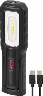 Lampara de mano LED a bateria HL 701 A, IP54, 700+100lm