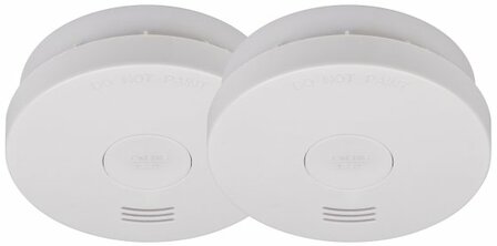 Detector de humos SET, 2x RM L 3100 con bateria integrada
