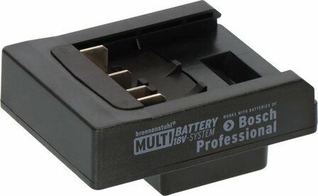Adaptador Bosch Professional para focos LED de construccion en el sistema  Multi Battery 18V