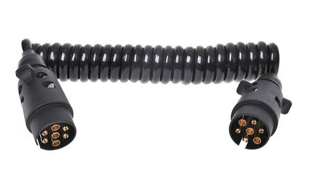 Cable espiral 3M con 2 conectores de 7 pines PVC