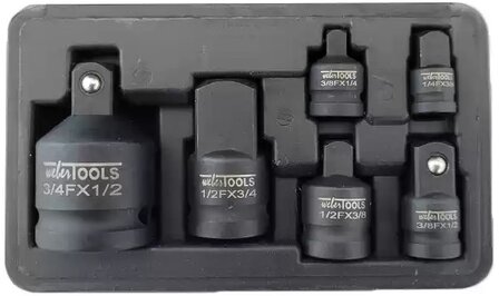 Juego de adaptadores de corriente de 6 piezas