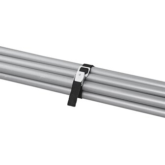 Correas de amarre con hebilla de metal de 18 mm a 30 cm (juego de 2)