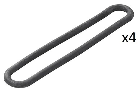 Goma de tension 200mm x4 piezas