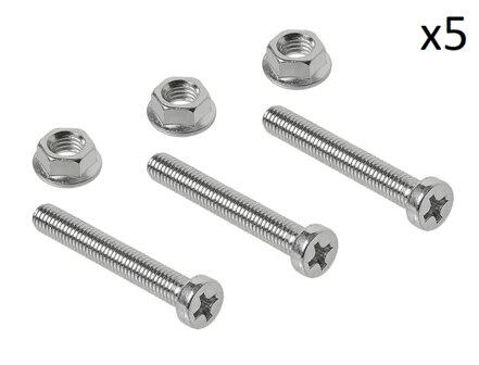 Juego de tornillos M8 de 6 piezas para casquillo&nbsp;piezas x5