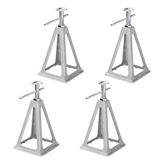 Juego de soporte de aluminio de 4 piezas