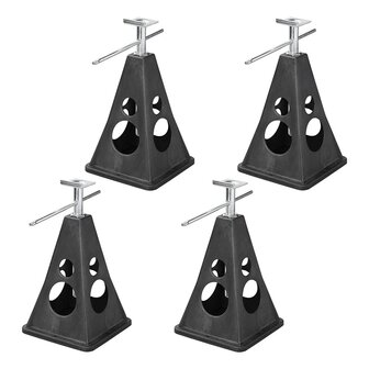 Juego de soporte de plastico 4 piezas 750 kg pieza