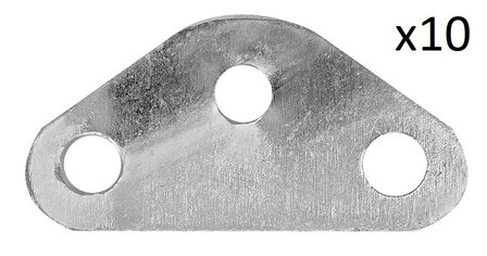 Tensor de linea de corte triangular x5 stuks