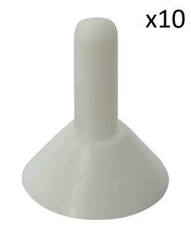 Funda de lluvia para poste de tienda&nbsp;x10 stuks