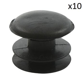 Tapa inferior de 22 mm x10 piezas