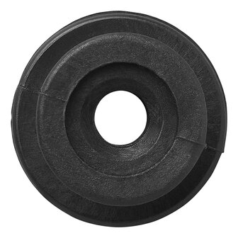 Soporte de cable redondo de plastico x10 piezas
