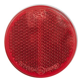 Reflector rojo autoadhesivo de 60 mm x5 piezas