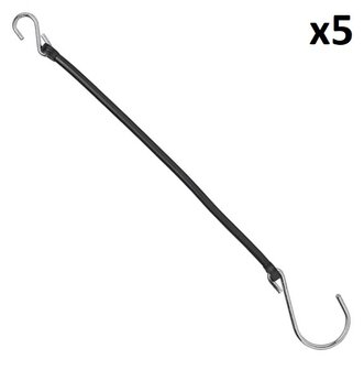 Cadena de seguridad de PVC x5 piezas
