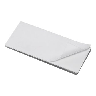 Reflector blanco 82x36mm autoadhesivo x5 piezas