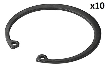 Anillo Seeger diametro 64 mm x10 piezas