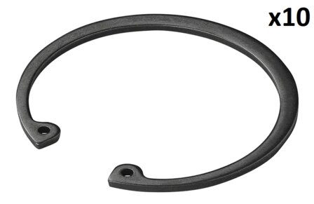 Anillo Seeger diametro 72 mm x10 unidades