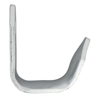 Gancho atornillable de metal 37 x 25 x 3 mm x5 unidades