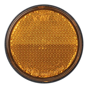 Reflector naranja 60 mm con tornillo 5 x10 piezas