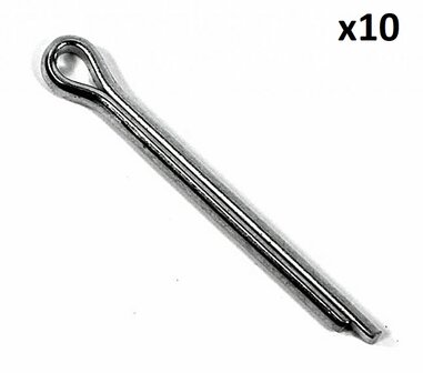 Pasador partido 4 x 20 94 Vz x10 piezas