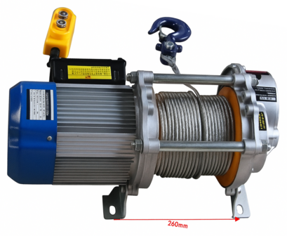 Grua de construccion 500kg 25m electrica 230V Rotacion de 360&deg;