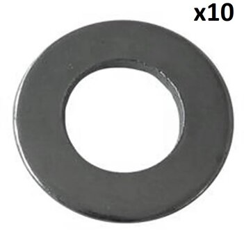 Arandela plana A 13 DIN 125-ST x10 unidades