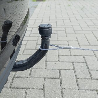 Cable de seguridad 40 cm con lazos x5 piezas