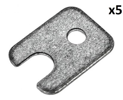 Placa de fijacion para muelle de compresion x5 piezas