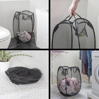 Bolsa de lavanderia plegable 34 x 34 x 57 cm