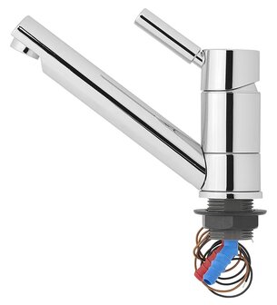 Grifo mezclador Keramik Trend E diametro 33 mm cromo x5 unidades
