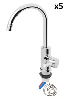 Grifo mezclador ceramico Trend S R75 12V diametro 33 mm cromo x5 stuks
