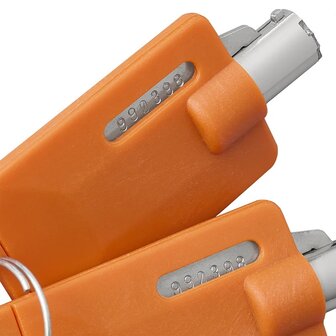 Cerradura con llave para cepo de rueda Nemesis Ultra
