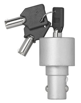 Cerradura con llave para cepo de rueda Nemesis