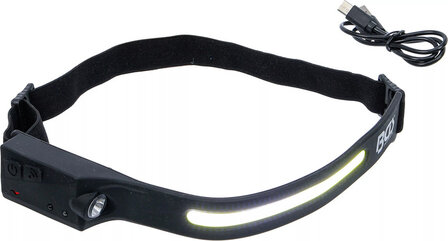 Linterna para cabeza LED COB con sensor de movimiento