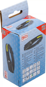 Linterna para cabeza LED COB con sensor de movimiento